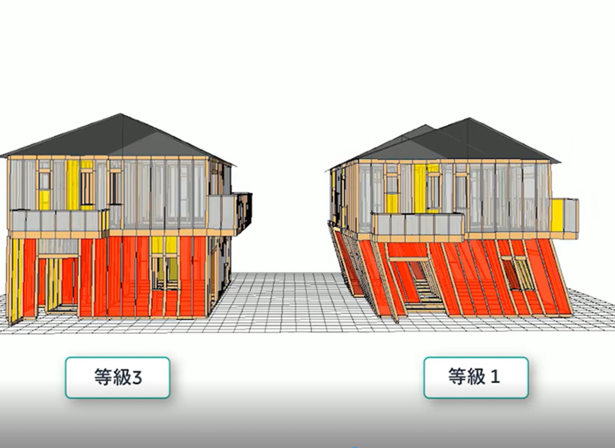 建物倒壊シミュレーション