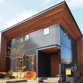 R＋house：建築家とつくる高性能デザイン住宅ブランドRプラスハウスの外観イメージ