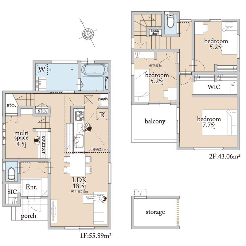 3号棟 間取り図