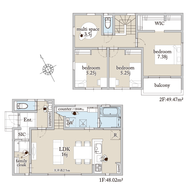 5号棟 間取り図