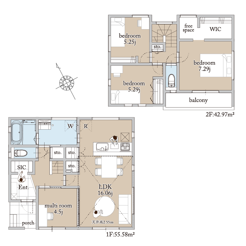 7号棟 間取り図