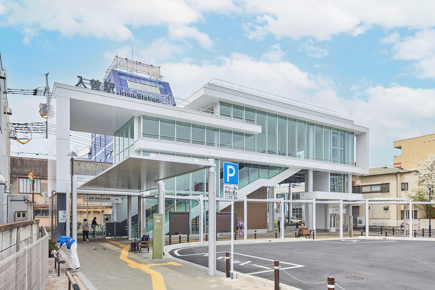西武新宿線「入曽駅」新駅舎
