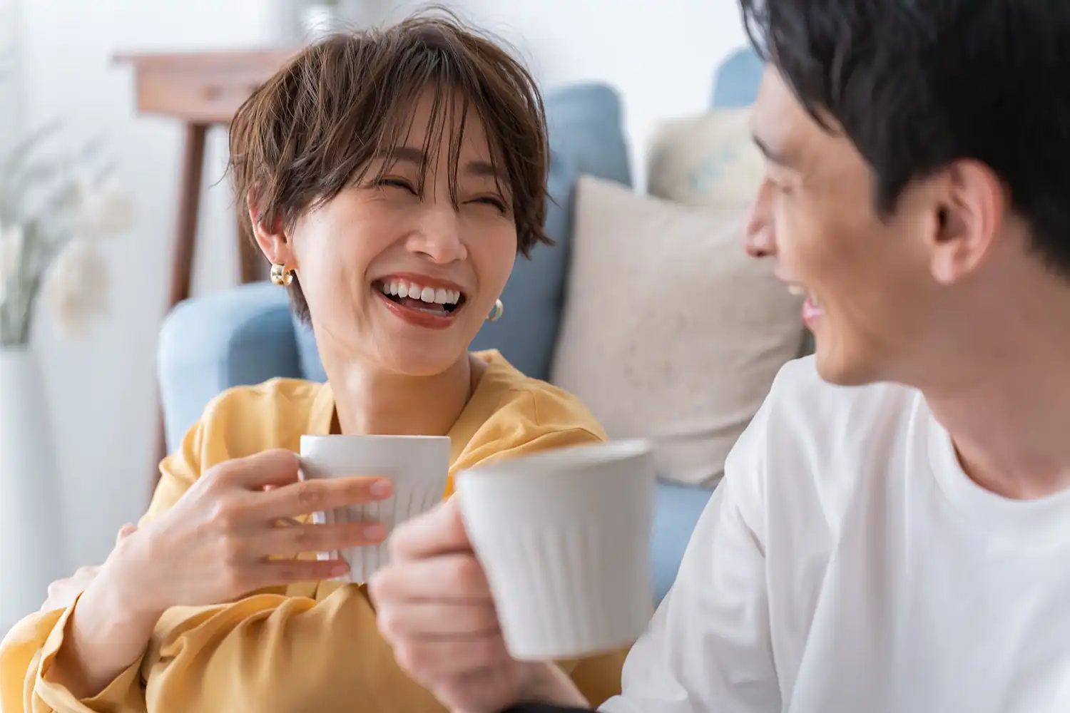 ご夫婦でくつろぐ平屋暮らしのイメージ