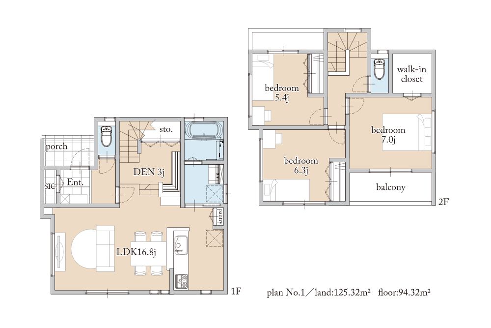 1区画参考プラン